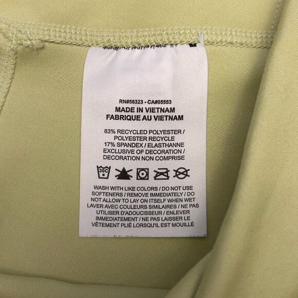 Nike Dri-Fit Women's Leggings Lime Neon Green Size XL - Picture 7 of 16